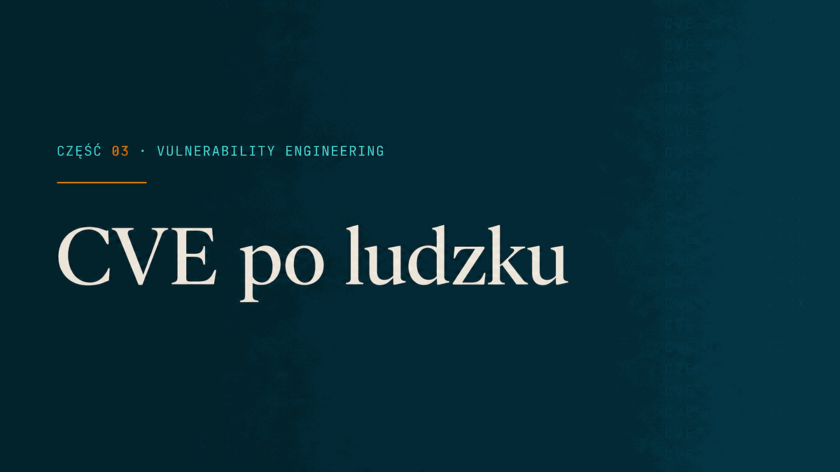 Część 03 — CVE po ludzku